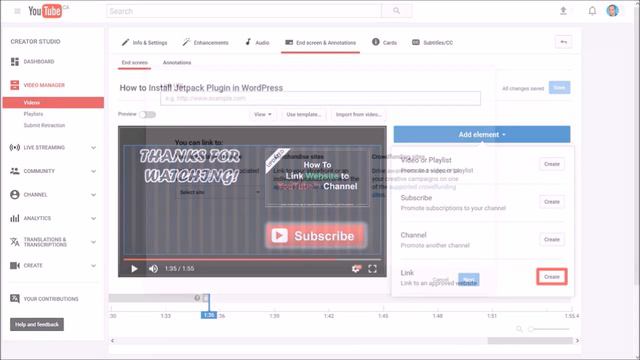 How to Create Clickable Link in YouTube Video смотреть онлайн