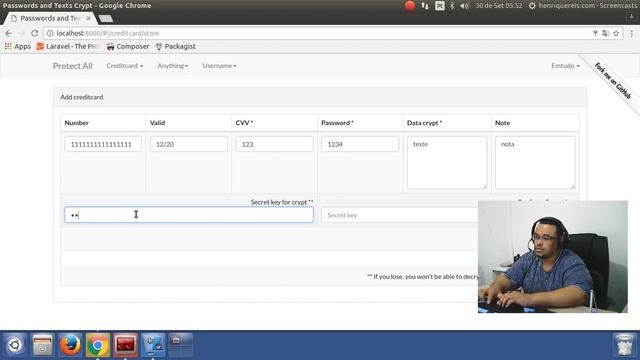 Proteja suas senhas/textos/cartões em um único lugar (com você). смотреть онлайн