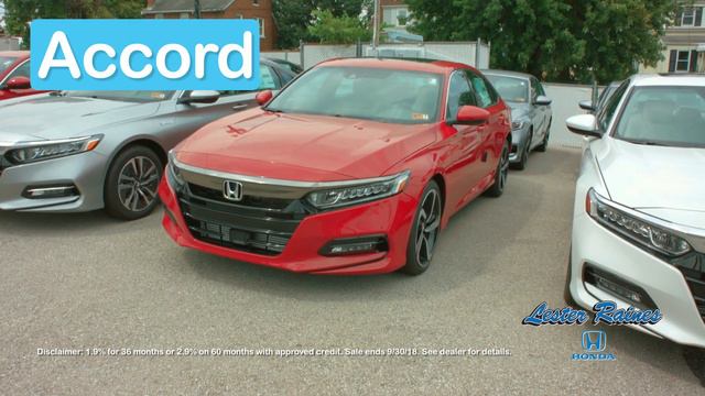 2018 Honda Accord - Lester Raines Honda // 1.9% Financing смотреть онлайн
