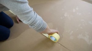 Защита пола на время ремонта!