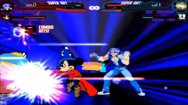 Mugen : Sportacus & Mickey Mouse EX Vs Eric Cartman & Lincoln Loud (Request) смотреть онлайн