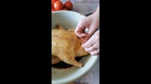 УТКА С АПЕЛЬСИНАМИ В ДУХОВКЕ.