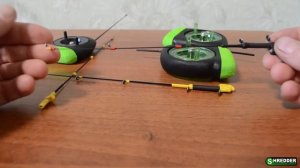 Обзор ЗИМНЕЙ УДОЧКИ для Ловли на ГИРЛЯНДУ. Металлический Кивок ЖАЛО под 2,5-9 гр (Паровоз, Тандэм)