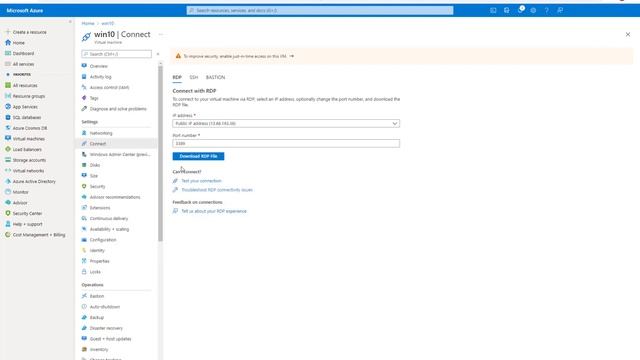 Azure: Create Windows & Linux VM in Azure Portal. Open ports for login смотреть онлайн