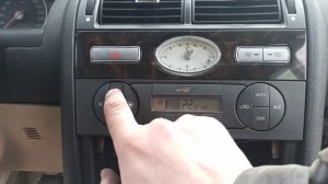 Завис климат контроль форд мондео 3