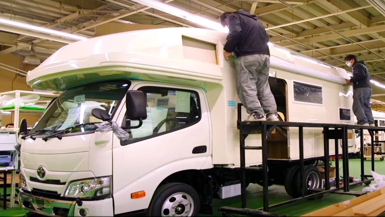 Процесс изготовления японского кемпингового автомобиля. смотреть онлайн