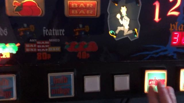 Crystal Frank N Stein Fruit Machine 10p Play £8 Jackpot Long Play смотреть онлайн