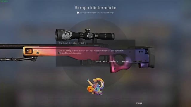 CRAFTING STICKER CRAFT ON MY AWP FADE