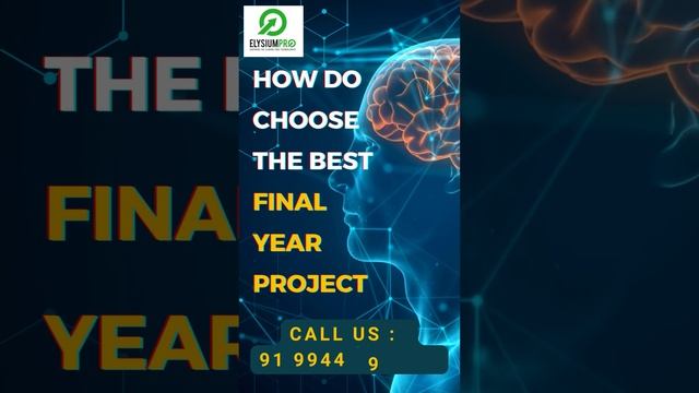 How do choose the best Final Year Project - ElysiumPro ??✅ смотреть онлайн