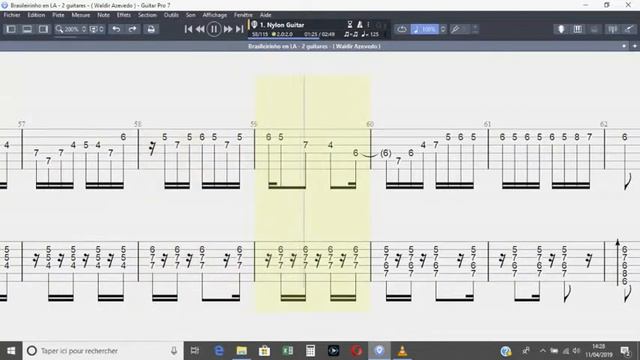 Brasileirinho Cavaquinho * Waldir Azevedo - 2 guitars - Tablature José Pietra смотреть онлайн