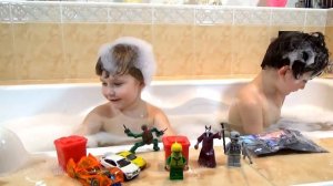Ванна с пеной и сюрпризами корпорация монстров, лего, хот вилс, вэлли, трэш пэк