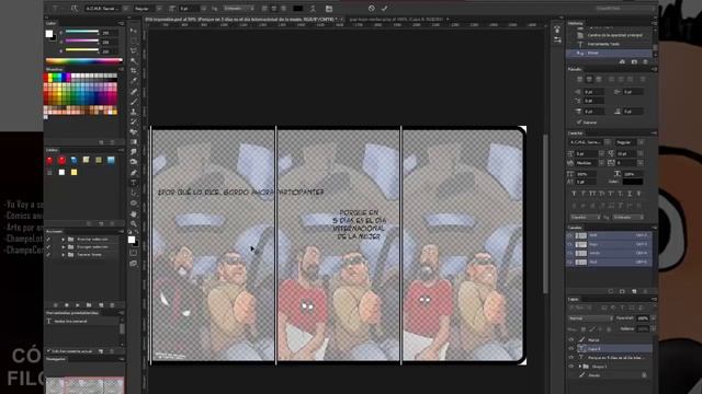 Tutoría de cómics Globos de diálogo con photoshop смотреть онлайн