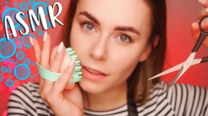 АСМР ПОМОЮ ГОЛОВУ И ПОДСТРИГУ ДЛЯ 100% СНА ? ШАМПУНЬ И МАССАЖ  ASMR HAIRCUT AND MASSAGE