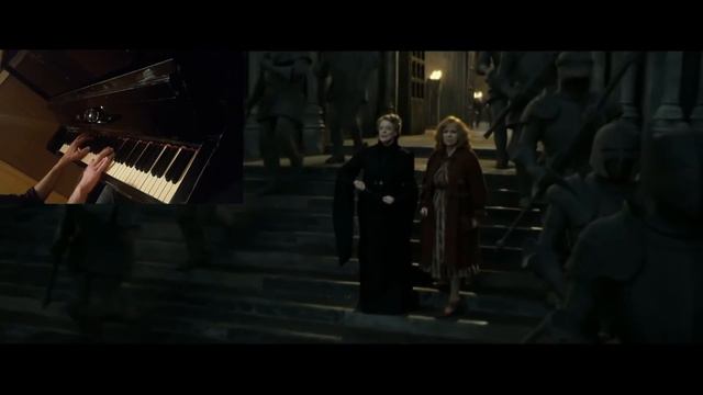 Statues & Courtyard Apocalypse (piano cover) | Harry Potter and the Deathly Hallows — part 2 смотреть онлайн