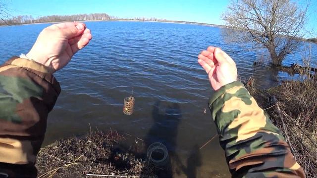 Трудовая рыбалка на водохранилище. Фидерная ловля с берега. Ни слова про короновирус! Feeder fishin смотреть онлайн