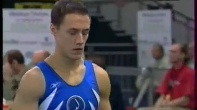 Nikolai KRYUKOV (RUS) vault - 2003 DTB Cup semi final смотреть онлайн