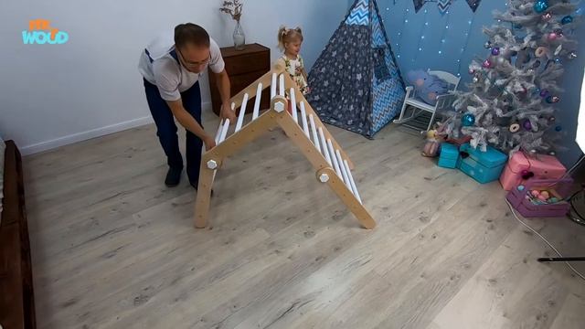 Складной комплекс-трансформер PikWood (Треугольник Пиклер) смотреть онлайн