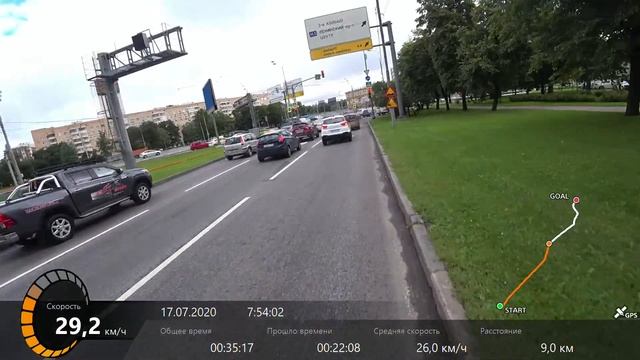 Коньково - Красная площадь (пасмурная Профсоюзная) смотреть онлайн