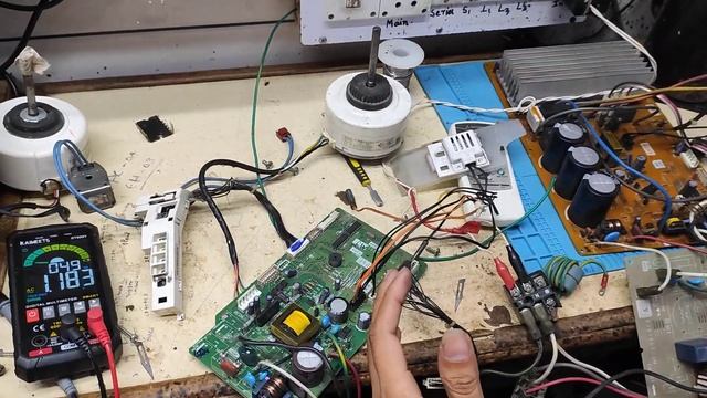Mitsubishi Inverter Split AC full Repair Details all sensors Value смотреть онлайн