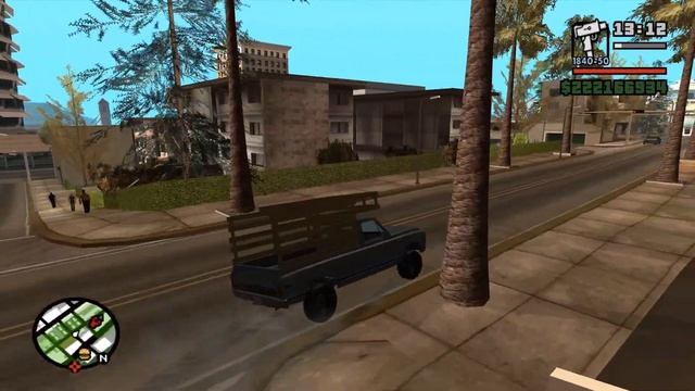 GTA San Andreas [PC] - 1972 Chevrolet C10 Farm Truck Mod смотреть онлайн