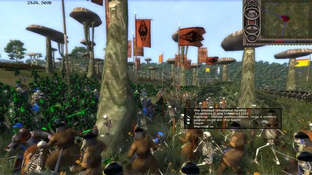 Elder Scrolls Total War Online Battle #2 - (2v2) - Fields of Morrowind смотреть онлайн