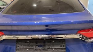 Установка омывателя камеры заднего вида на Geely Tugella