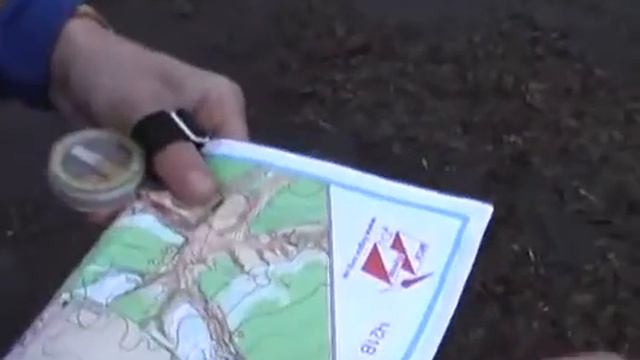 Работа с компасом Ориентирование по азимуту смотреть онлайн