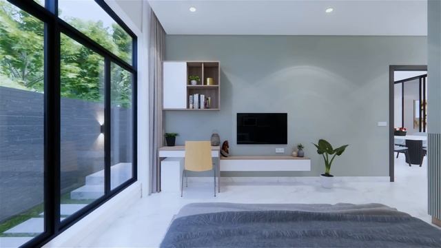 Modern House | House Design 2 Storey  | 12m X 15m With 5 Bedrooms