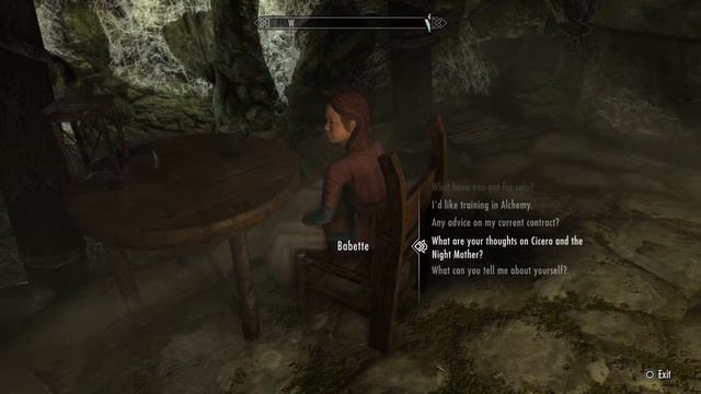 Babette's thoughts on Cicero and the night mother-Skyrim смотреть онлайн