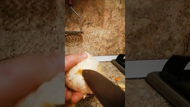 Как почистить апельсин! ?