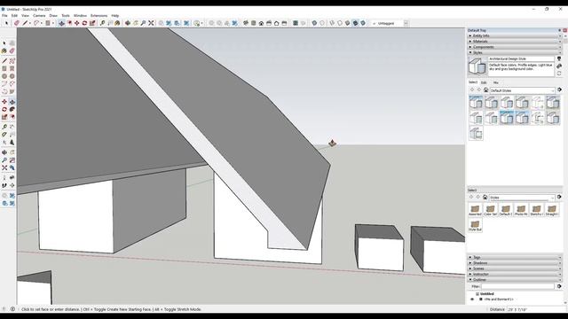 Fixing HOLLOW Push Pulled Faces in SketchUp! смотреть онлайн