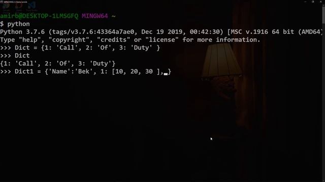 Easy Syntax in Python : Dictionary смотреть онлайн