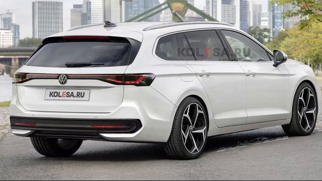 New 2023 Volkswagen PASSAT Rendered смотреть онлайн