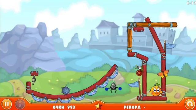 Спасение Апельсинки на 3 звезды - # 2 (11-20 уровни). Развивающая игра как мультик для детей.