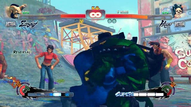 Zangief vs Hugo - Ultra Street Fighter 4 (Very Hard) | 4K UHD Gameplay смотреть онлайн