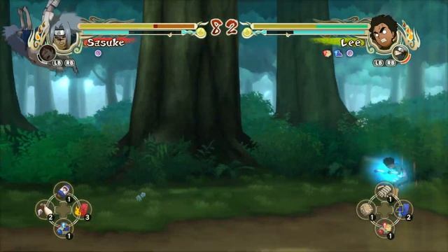 ЧТО СИЛЬНЕЕ? - 2 СТАДИЯ САСКЕ ИЛИ ВРАТА РОК ЛИ? ➤ NARUTO Ultimate Ninja STORM 1 Бои (2023) смотреть онлайн