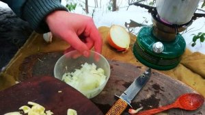 Настоящее походное блюдо в армейском котелке ВДВ