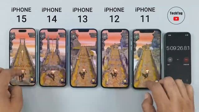 Тест батареи iPhone 15, 14, 13, 12 и 11 — ТЕСТ АККУМУЛЯТОРА iOS 17 смотреть онлайн