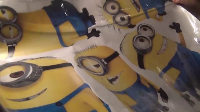 Посылка из Китая 6 - Наклейки на стену - Миньоны - Minions stickers. смотреть онлайн
