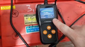 СРАВНЕНИЕ  ТЕСТЕРОВ АККУМУЛЯТОРНЫХ  БАТАРЕЙ.  АКБ  СHAMPION PILOT  132 Ач