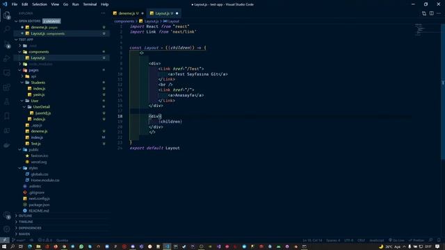NextJS - 3 (Master Page & Layout) смотреть онлайн