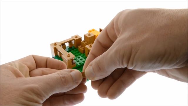 Lego Minecraft 21140 The Chicken Coop - Lego Speed Build Review смотреть онлайн