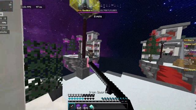 Beating a hacker in java Hive bedwars смотреть онлайн