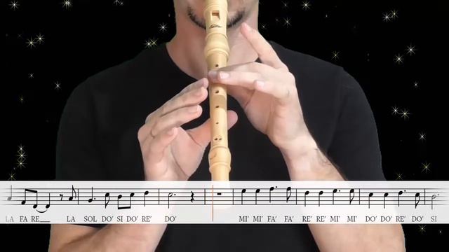 Mary's Boy Child - Tutorial flauta con partitura | Karaoke instrumental смотреть онлайн