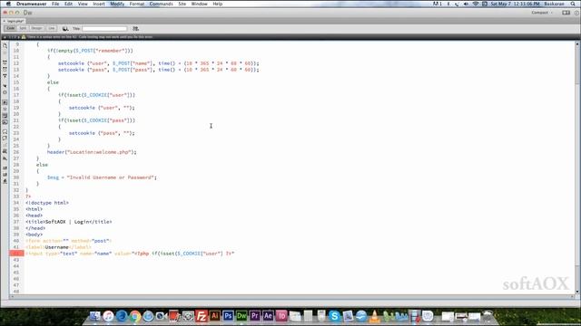 How to create a Login Page with ‘remember me’ option using Cookies in PHP смотреть онлайн