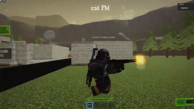 Roblox Half-Life Combine Shotgun Soldier (Avatar Build) смотреть онлайн