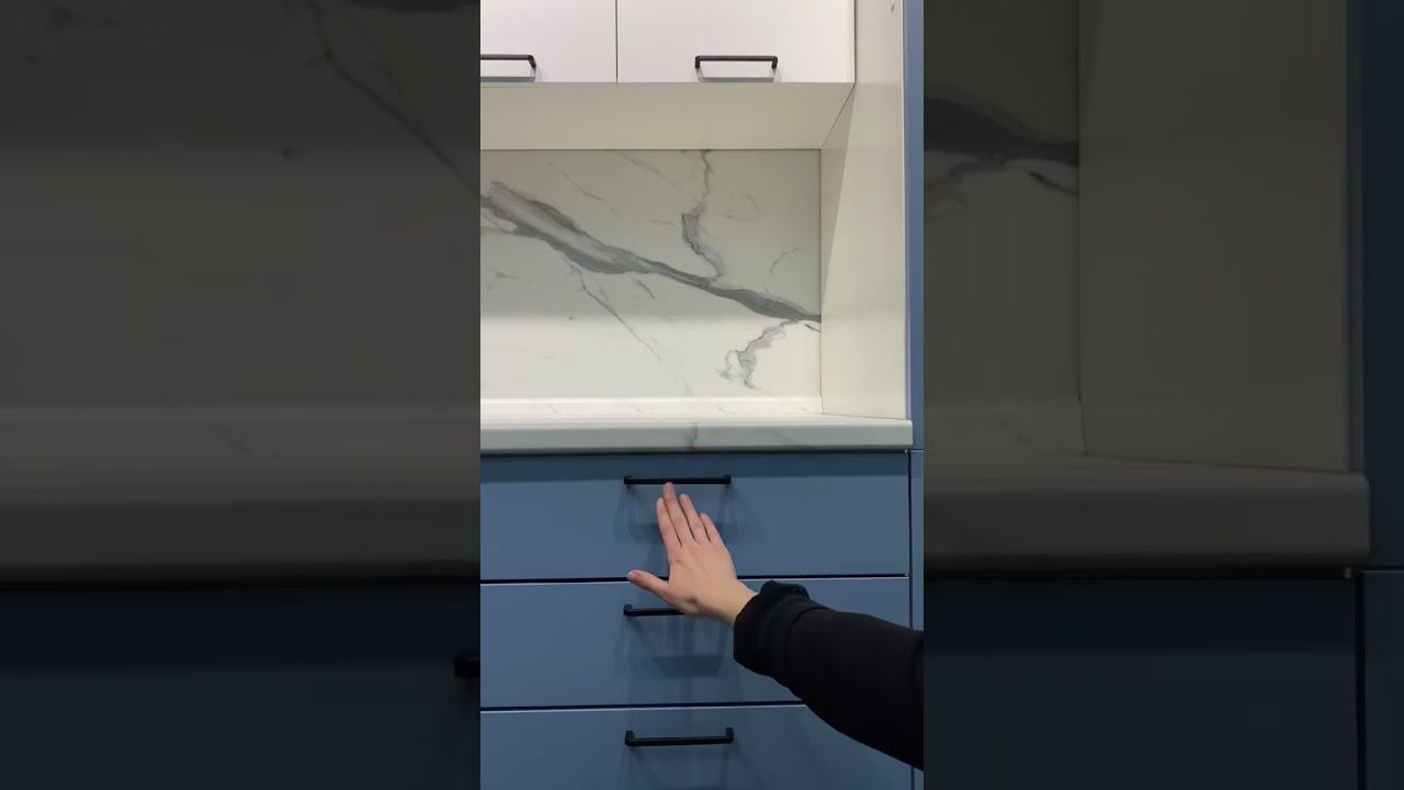 Кухня с матовыми фасадами по цене производителя #shorts смотреть онлайн