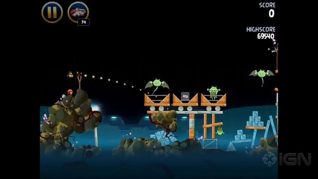 Angry Birds Star Wars: Hoth Level 3-31 3 Star Walkthrough смотреть онлайн