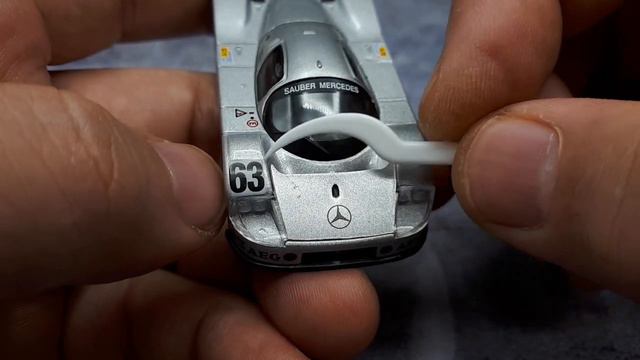 1/64 Mercedes Benz Sauber C9 by Kyosho смотреть онлайн