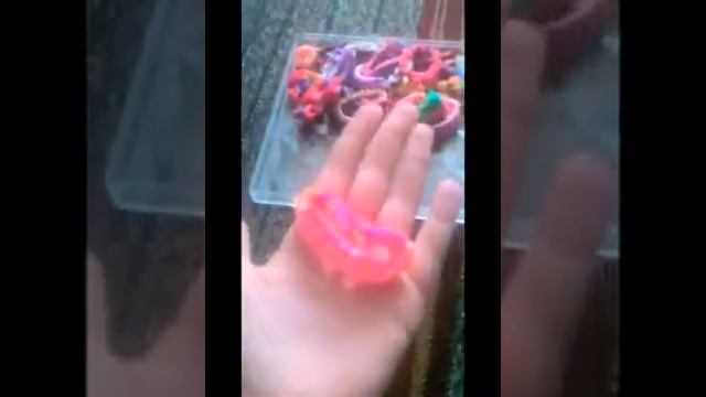 Моя коллекция фигурок и браслетов из резинок:-) смотреть онлайн